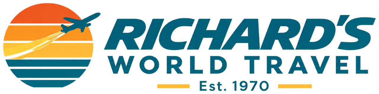 Richard’s World Travel. Est. 1970.